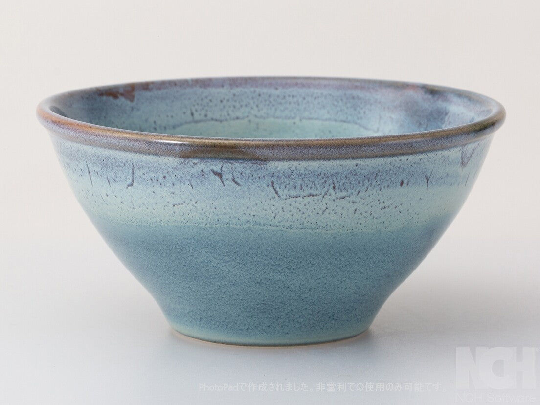 Saikai Ceramics: RAJOITETTU PAINOS - idowan - Hekikai 碧海, posliini Matcha Bowl ja lahjapakkaus