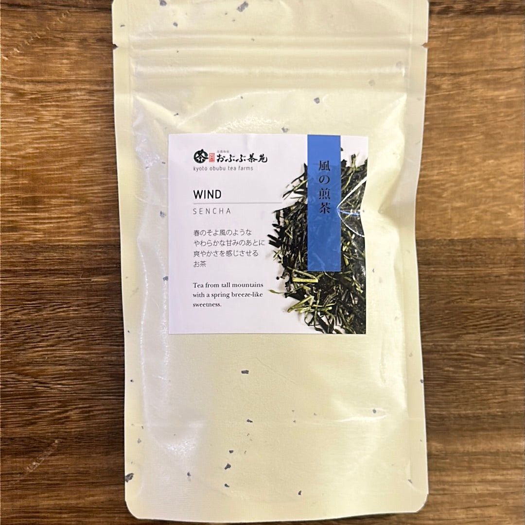 #0003.K6 Obubu Tea: Sencha of the Wind, Shaded Spring Green Tea