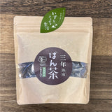 #0155.S4 Chasandai: Shimane-grown Organic Sannen Bancha (Roasted Unrolled Green Tea Leaves), 3-year aged (50g)