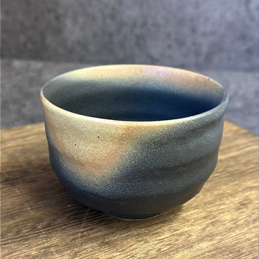 Kizoku Club: Black Bizen-yaki Mini Matcha Bowl