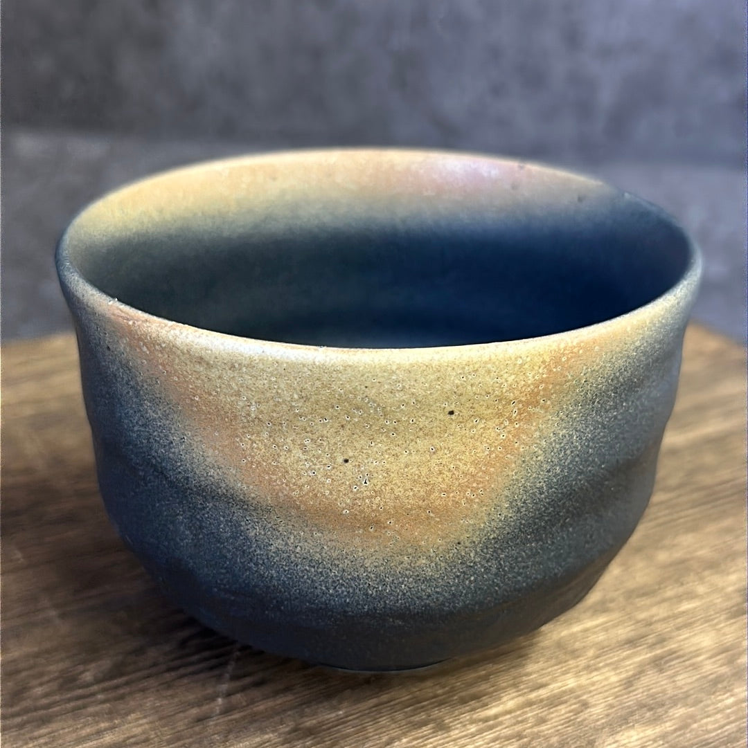 Kizoku Club: Black Bizen-yaki Mini Matcha Bowl