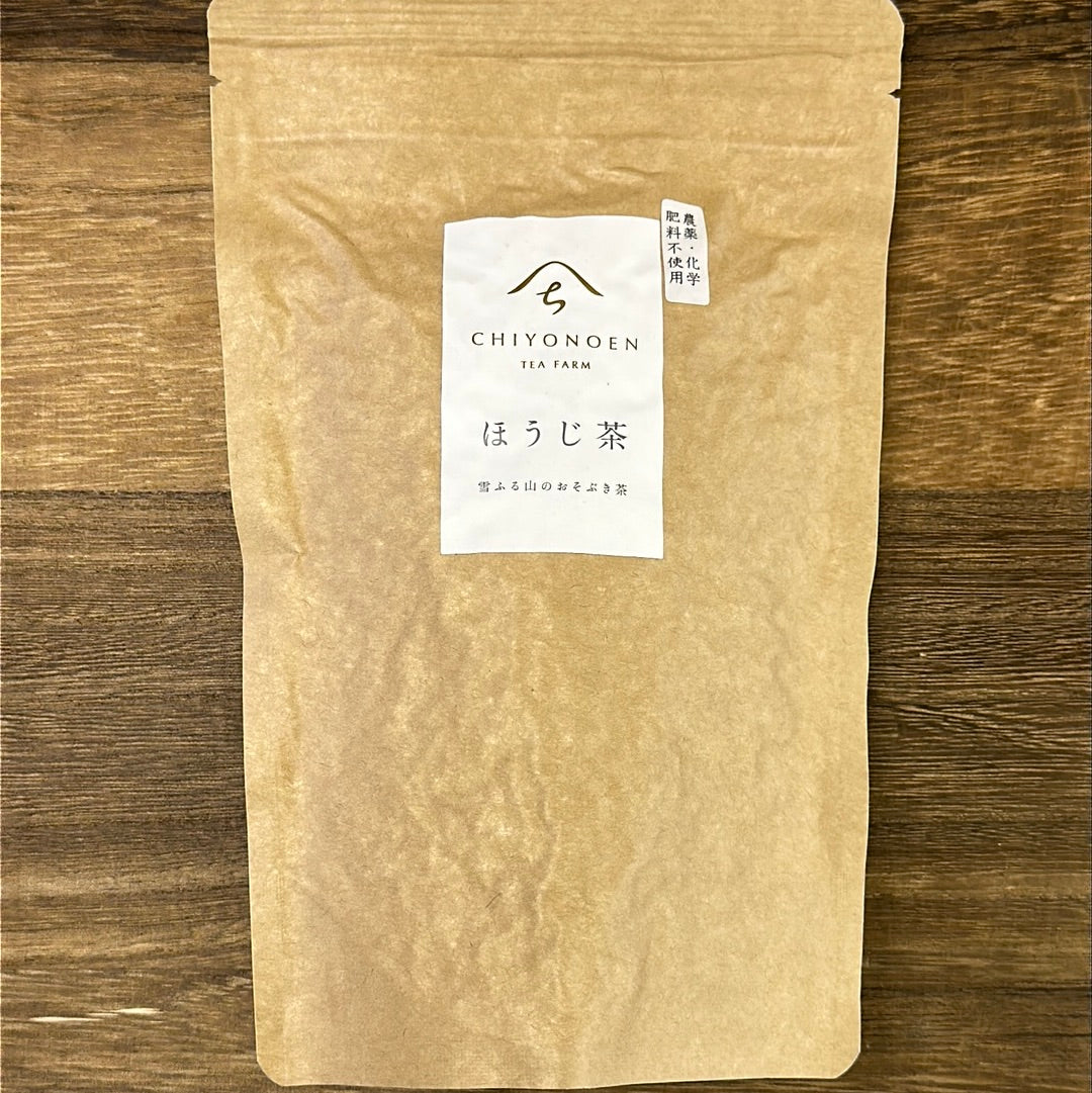 #0255.F2 Chiyonoen Tea Garden: Mountain-Grown Spring Harvested Hojicha ほうじ茶 (Naturally Grown)