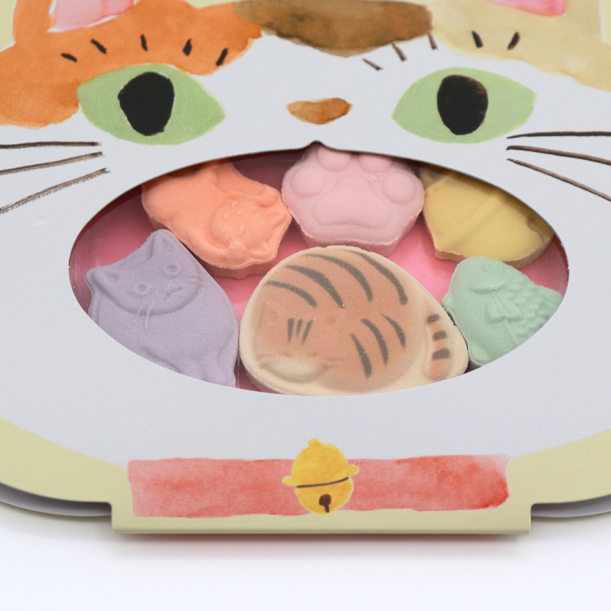 Baikodo: Nyanko(Cat) Wasanbon Sugar Candy