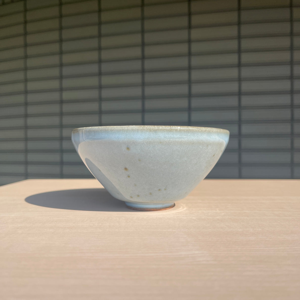 Blue Hagi Natsume Matcha Bowl
