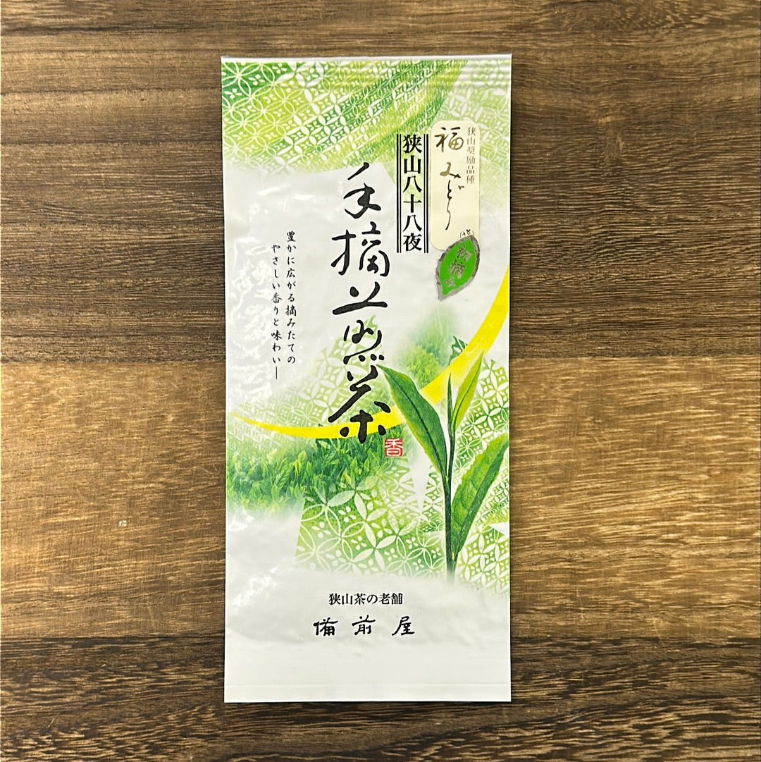 #0244.S2 Bizenya: 2024 Handpicked Sayama Sencha, mid-April Harvest 新茶野木園ふくみどり一芯三葉摘み