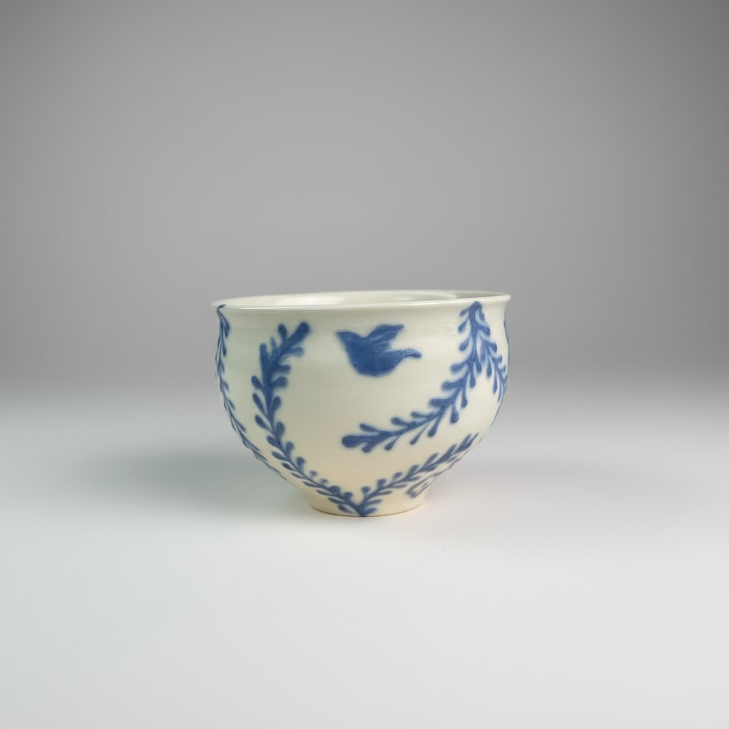 Kaoli Nakamura: Blue Rosemary Bowl