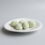 Matcha Snowball Cookies