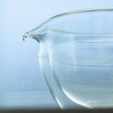 Origami  - Glass Katakuchi Matcha Bowl with Pouring Lip yunomi.life 5 