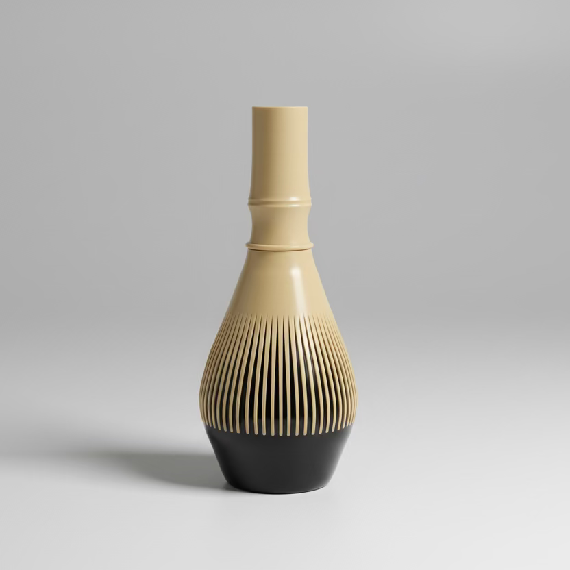 Resin Matcha Tea Whisk beige yunomi.life