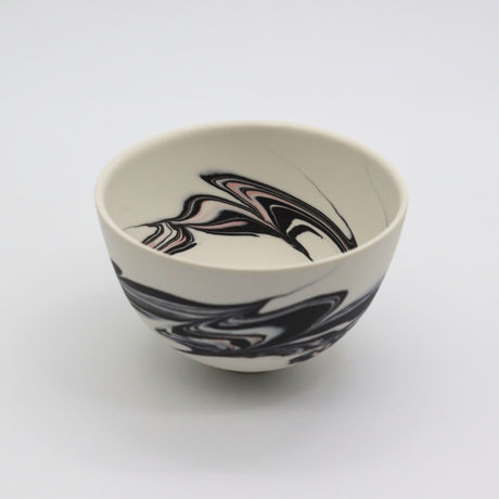 Shinro Yamamoto: Marble Porcelain Bowl yunomi.life