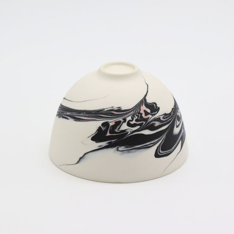 Shinro Yamamoto: Marble Porcelain Bowl yunomi.life