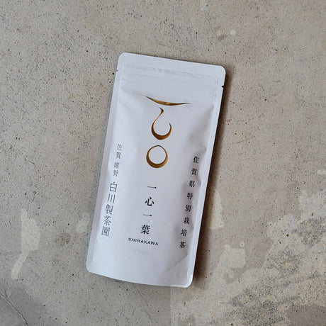 Shirakawa Seicha: Isshin Ichiyo Steamed Tamaryokucha Green Tea 一心一葉 Saga Prefecture yunomi.life