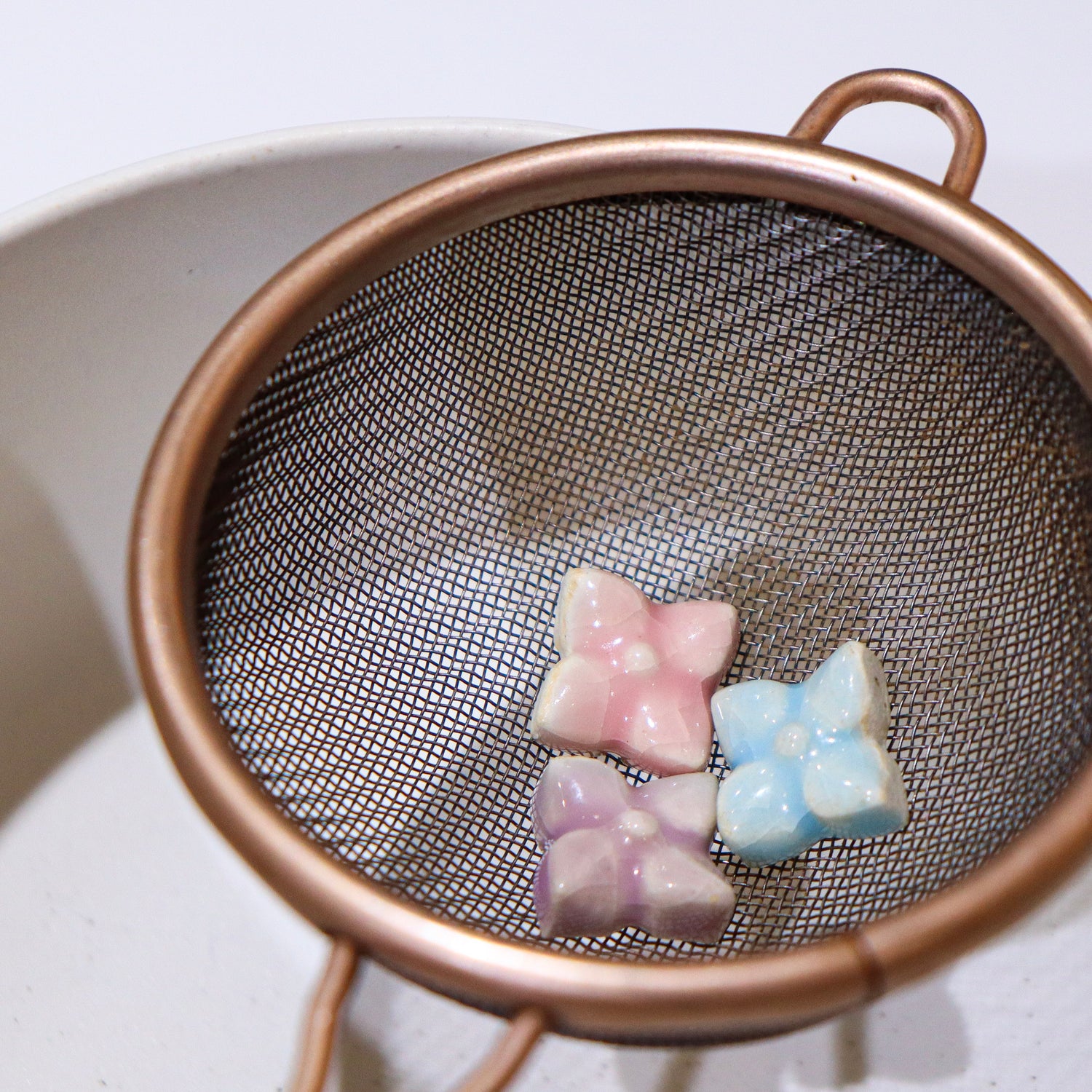 Tamasa (玉彩) ー Ceramic Matcha Sifting Beads Pastel Assortment 2