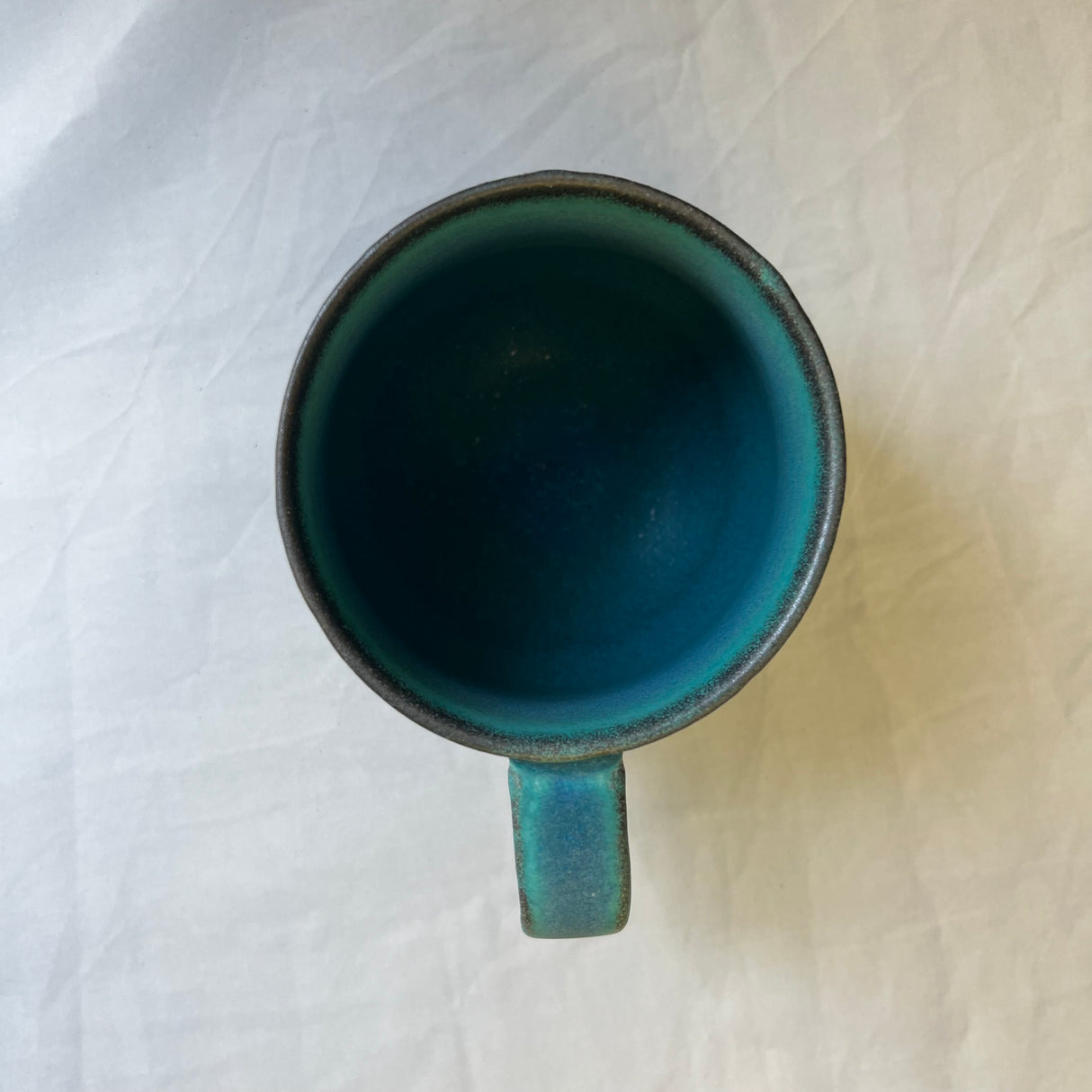 Oiso Studio: Sea Blue Cup & Saucer (Order now for Feb 2025 target shipment)