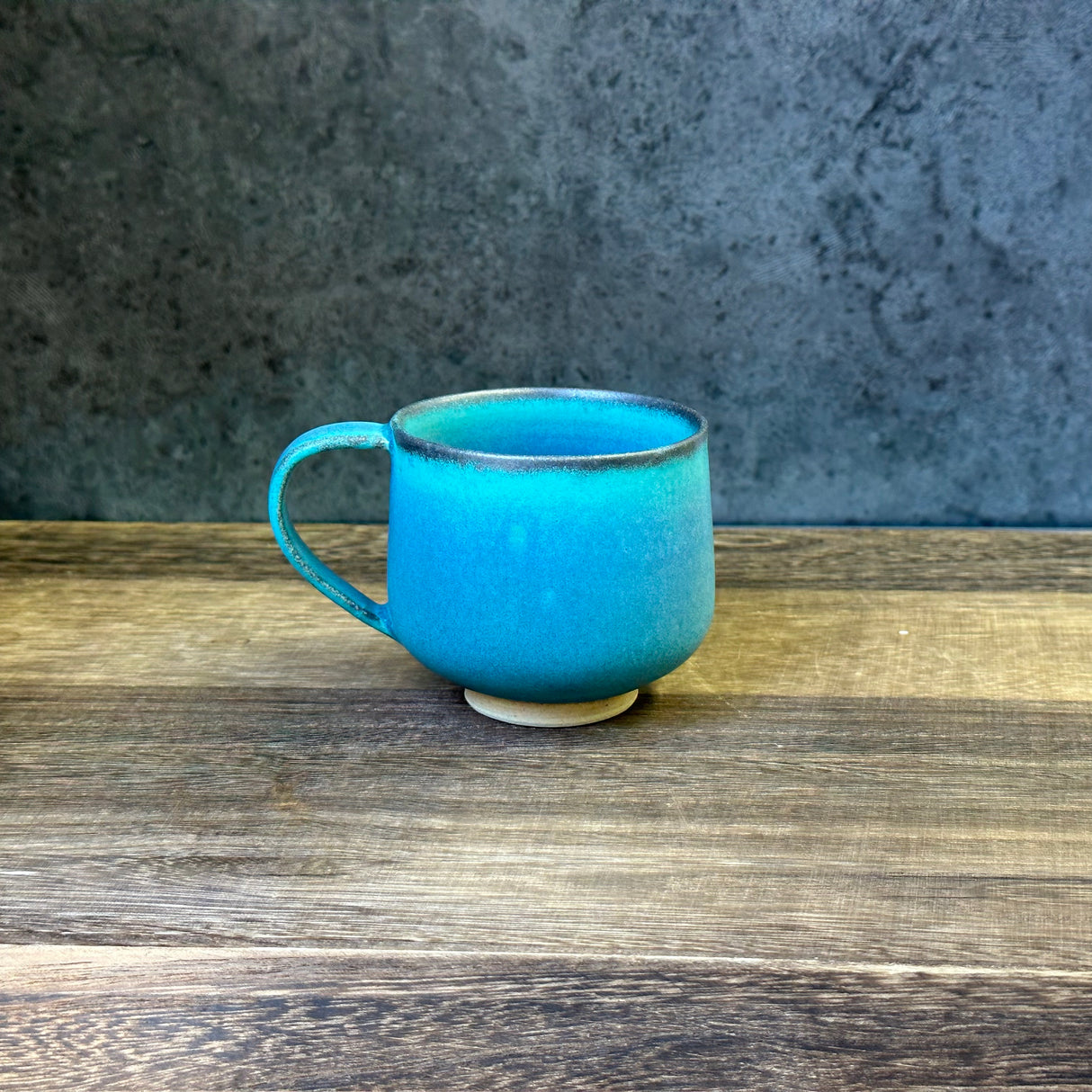 Oiso Studio: Sea Blue Cup & Saucer (Order now for Feb 2025 target shipment)