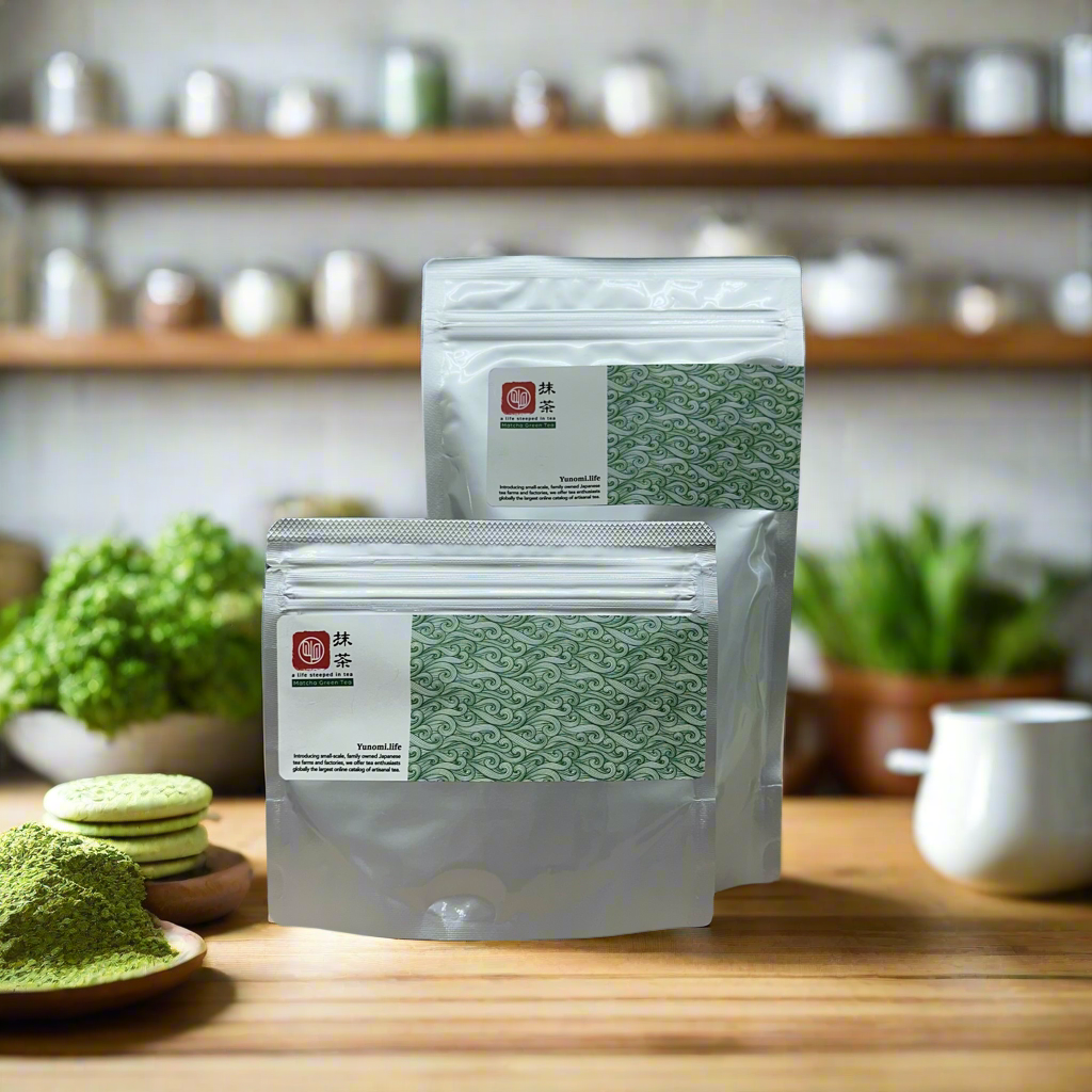 Yunomi Matcha luonnollisesti kasvatettu, korkealuokkainen kulinaarinen laatu