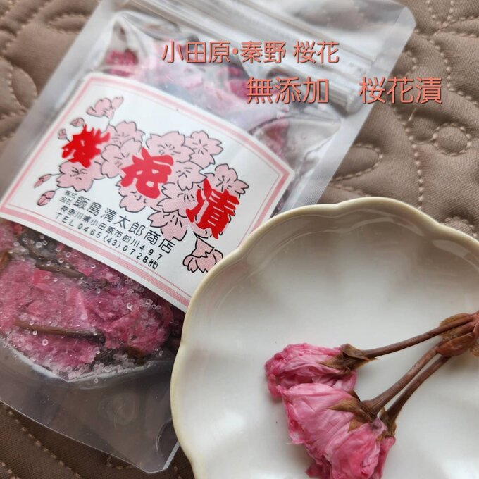 Iijima Seitarou Shoten KN003: Salt-Pickled Sakura Blossoms (Japanese-grown) 桜花の塩漬