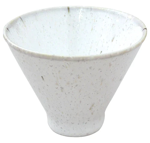 Minoyaki Cone Shaped Cup (White, 120 ml)