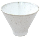 Minoyaki Cone Shaped Cup (White, 120 ml)