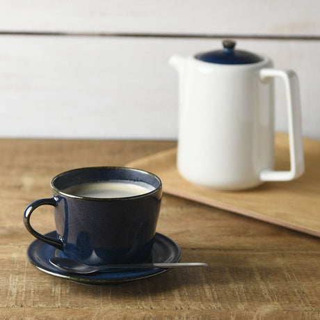 Deep Scandinavian Blue - Tea Cup & Saucer - Yunomi.life