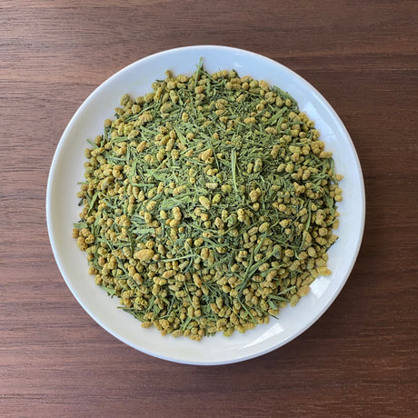 #0267.F2 Chiyonoen Tea Garden: #18 Mountain-Grown Premium Genmaicha with Matcha 100g 特上抹茶入玄米茶 (Naturally Grown)