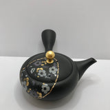 Isobe Ceramics mi123: Tokoname Kyusu Golden Sakura by Shouhou 250 ml 金彩桜 - Yunomi.life