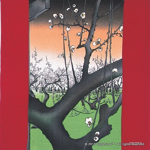 Iyo Yuinoh Center, Furoshiki: The Plum Garden in Kameido (large) - Yunomi.life