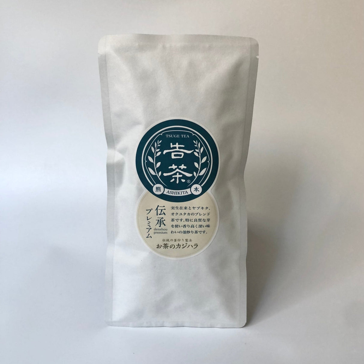 Kajihara Tea Garden: #01 2022 Densho Premium, Kamairicha Green Tea from Kumamoto 伝承プレミアム 釜炒り茶 - Yunomi.life