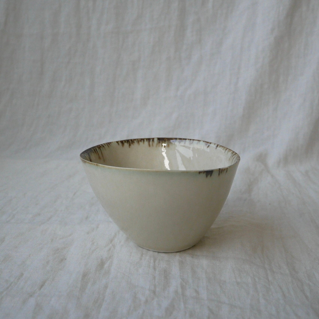 Kodama Toki: CLICK Bowl 0.5L /13cm Brown - Yunomi.life