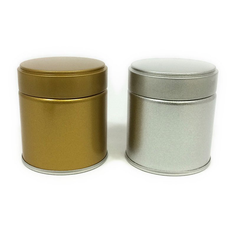 Matcha Tea Can, Silver Screw Top - Yunomi.life