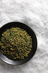 Seikoen Tea Factory: Snow-Aged Yukimuro Genmaicha with Matcha 雪室こめ茶 - Yunomi.life