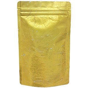 Seiwa: Resealable stand bag (gold Japanese washi paper, 6 sizes) - Yunomi.life