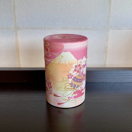 Shizucan: Mt. Fuji Series Washi Tea Canister - Yunomi.life