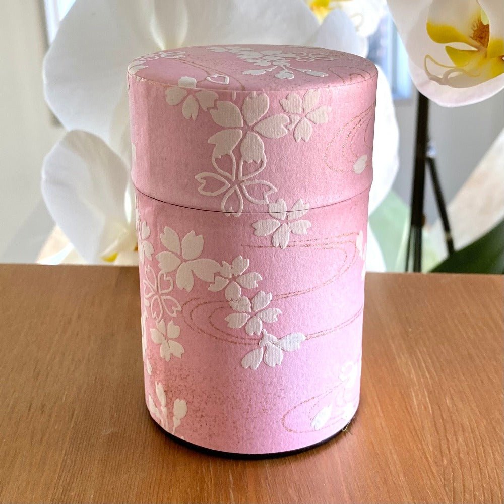 Shizucan: Sakura Tea Canister - Yunomi.life