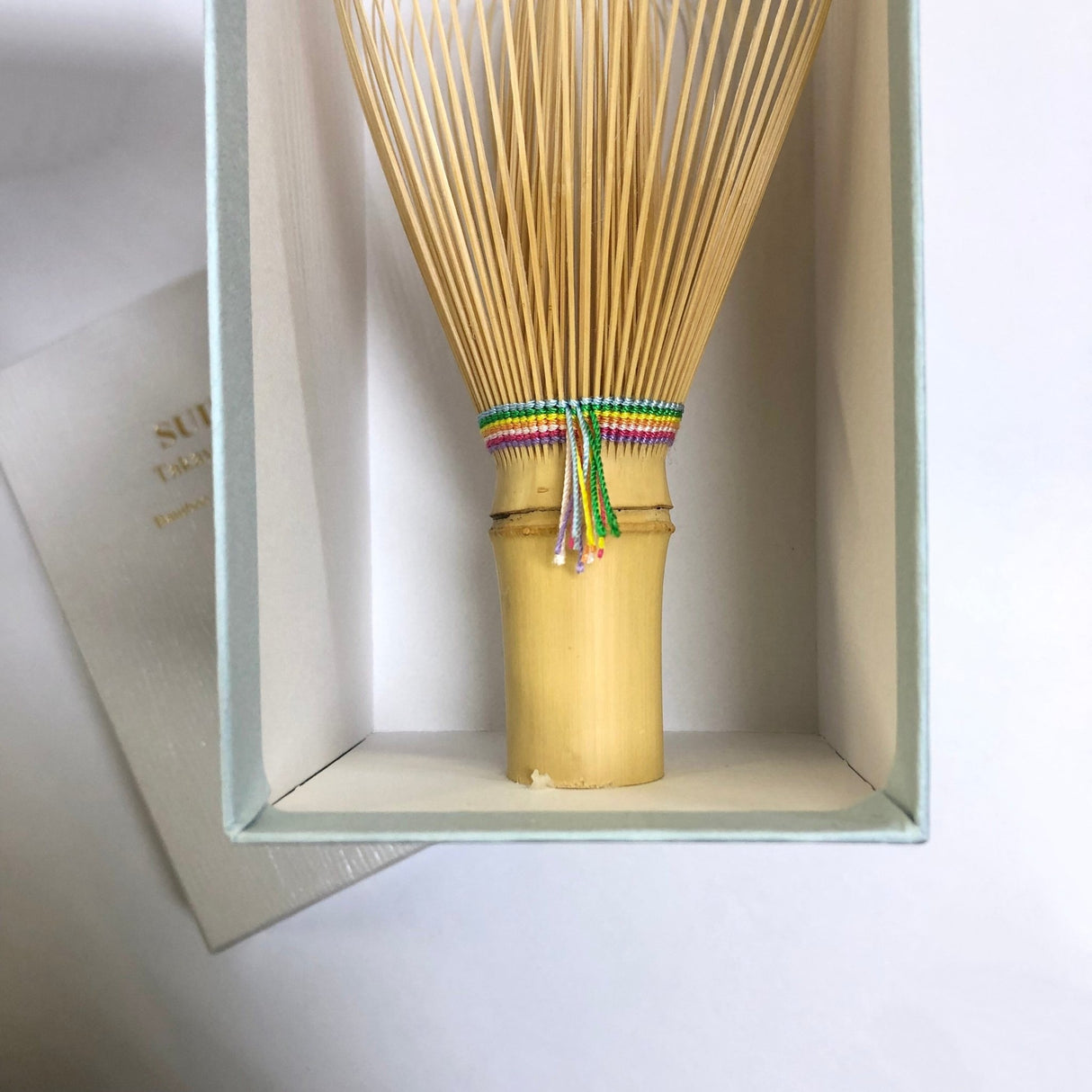 Suikaen: Chasen Matcha Whisk, Rainbow (Niji, 虹) - Yunomi.life