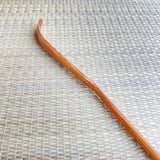 Suikaen Tanimura Yasuburo: Susudake Chashaku, Japanese Dark Bamboo Tea Scoop 煤竹茶杓 - Yunomi.life