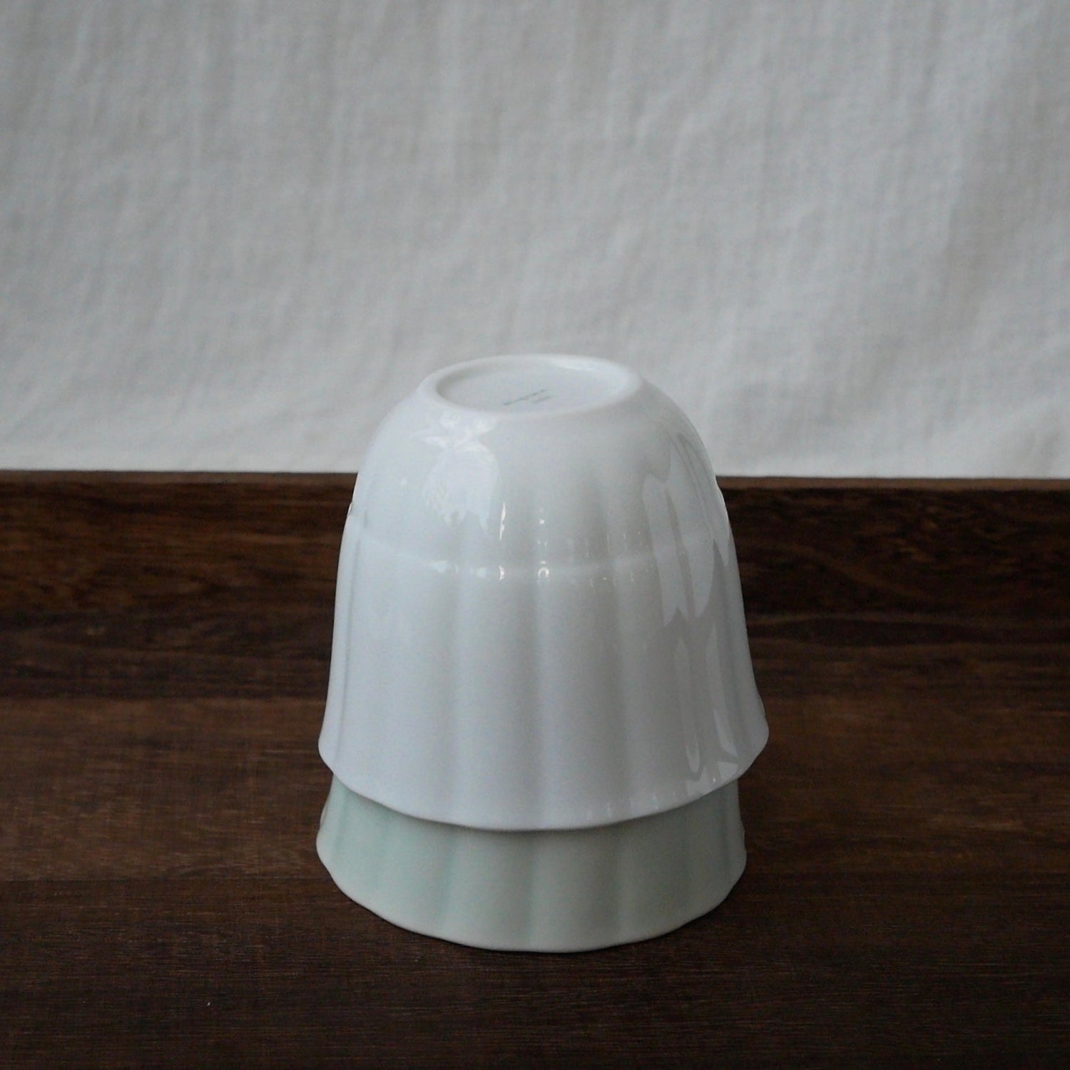 Yamani - Miyama Tableware: Sencha Tea Cup Suzune, White Color - Yunomi.life