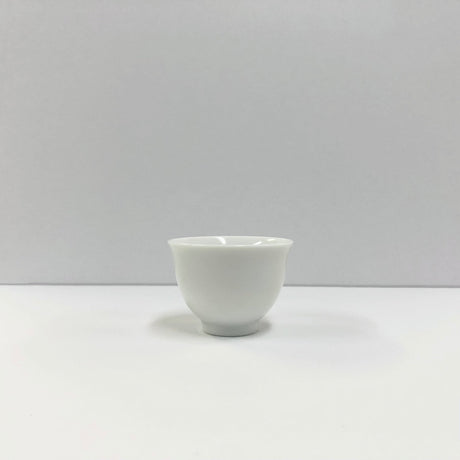 Yamatane: Tea Professional's White Porcelain Tea Cup - Small - Yunomi.life