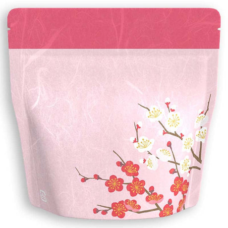 Yoshimura Pack 10100 Resealable Washi Paper Bag Japanese Plum うめ - Yunomi.life